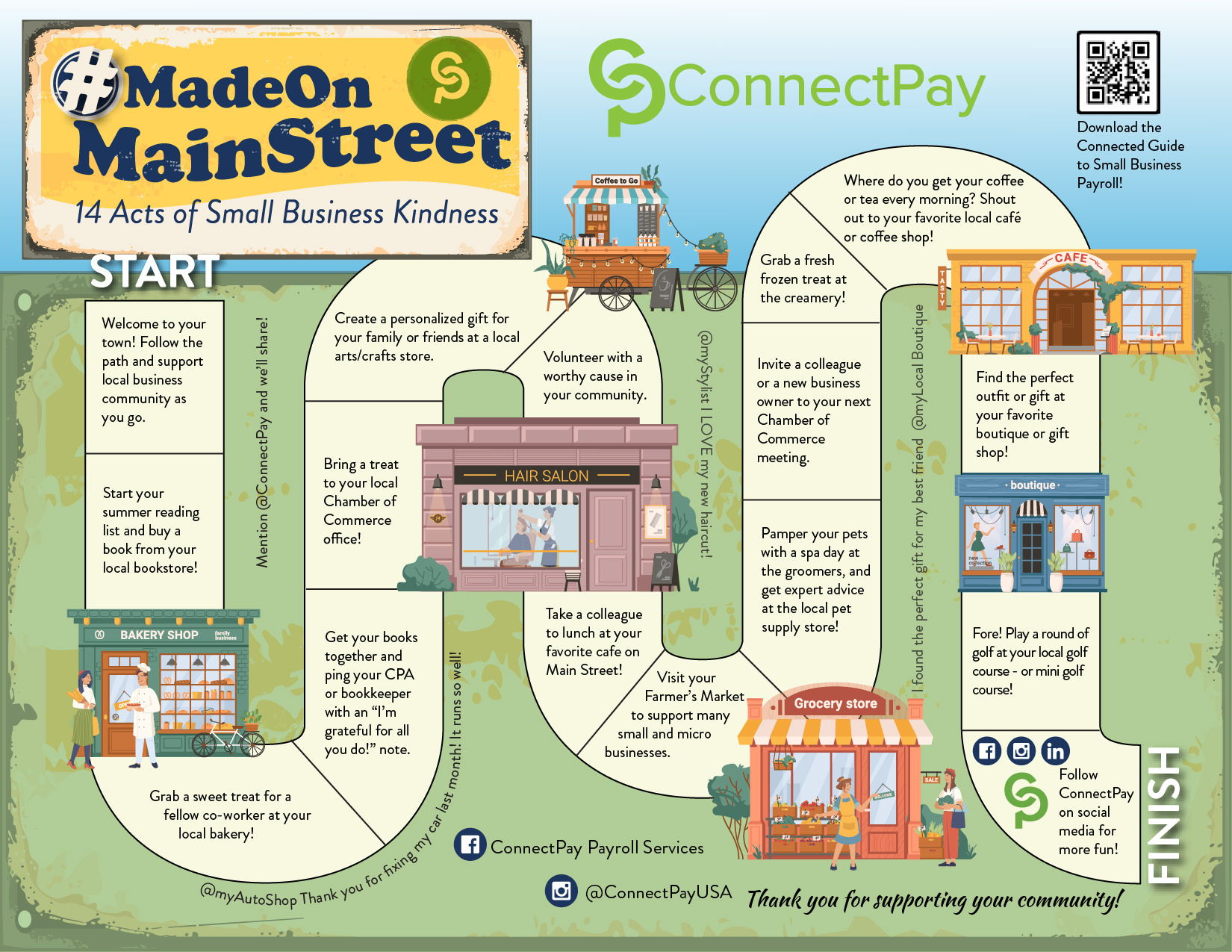 ConnectPay Main Street Board Game 2024-01