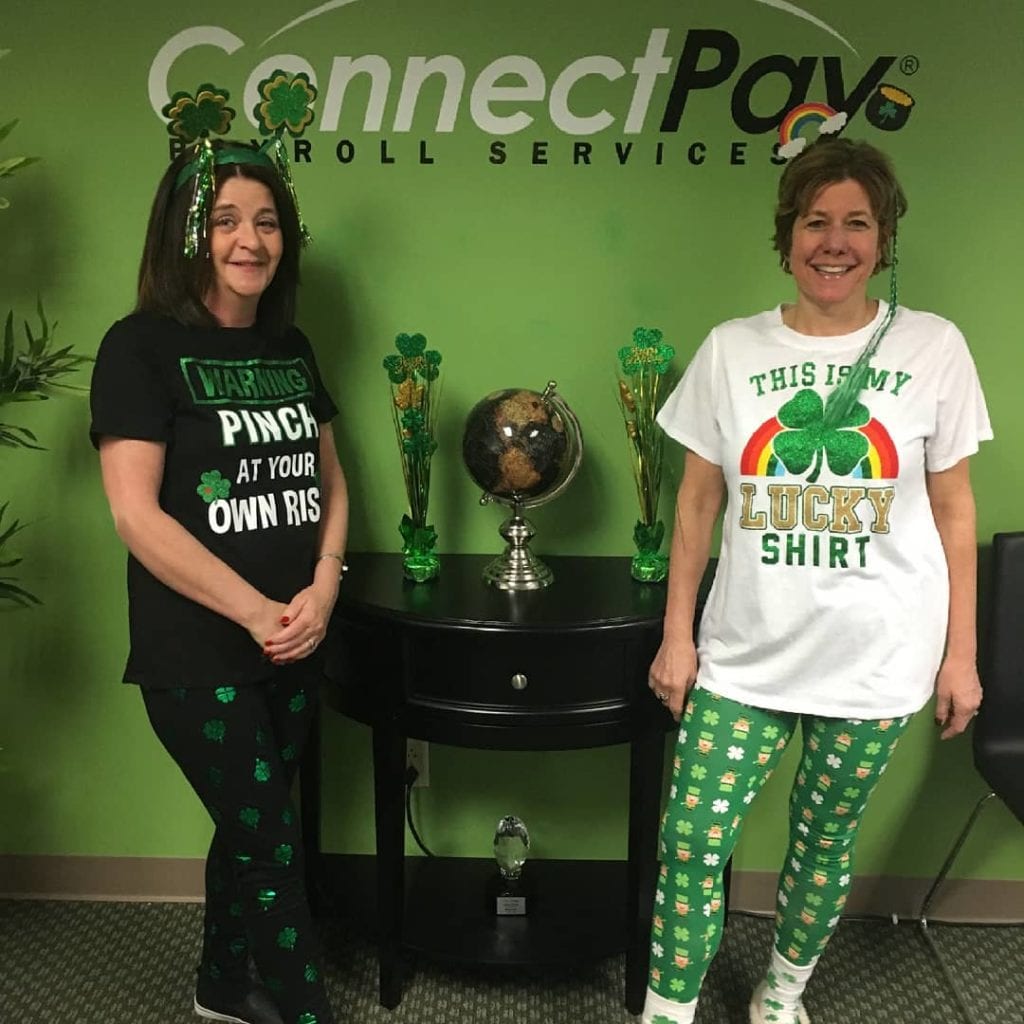 Amazing St. Pattys Day spirit from our Connecticut team!!! #CT #happysaintpatricksday | ConnectPay