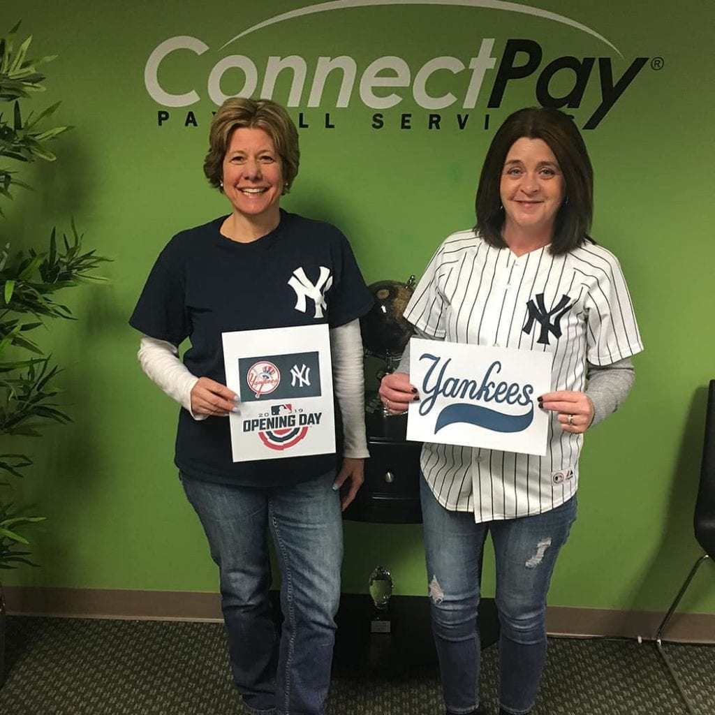 Shout out to the #Yankees congrats on your first #win on #openingday2019 #newyork #mlb #baseball #CT | ConnectPay