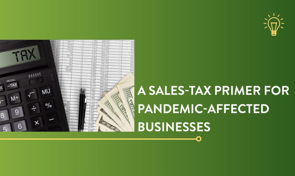 A Sales-Tax Primer for Pandemic-Affected Businesses | ConnectPay