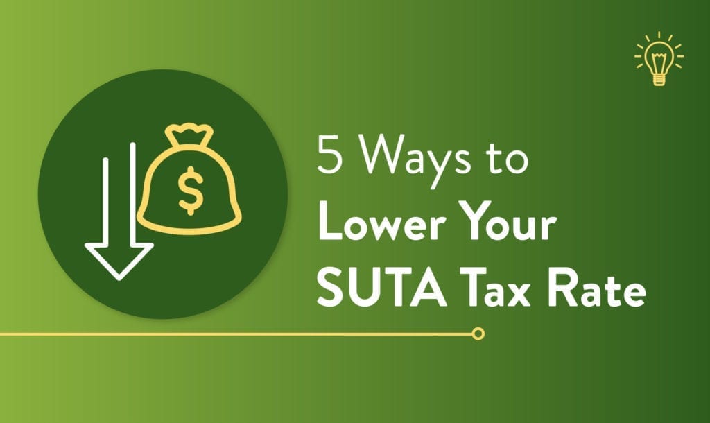 5 Ways to Lower Your SUTA Tax Rate | ConnectPay
