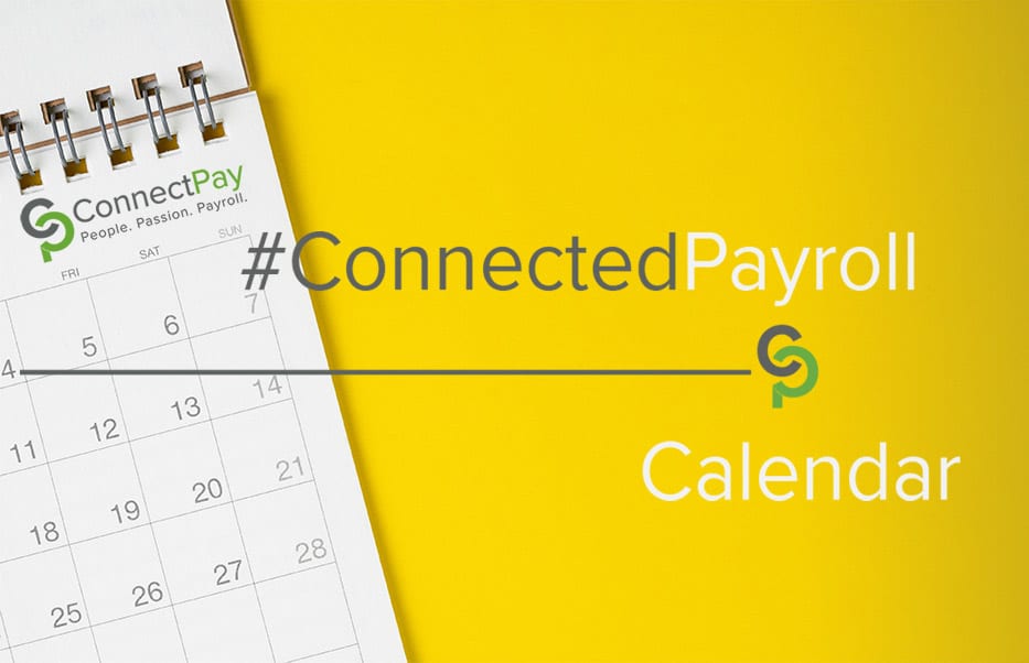 Payroll Calendar reminders for January 2019 | ConnectPay