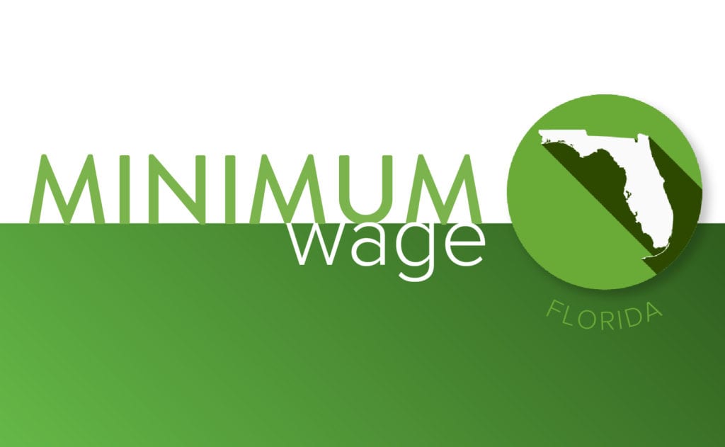 Florida Minimum Wage Increase for 2021